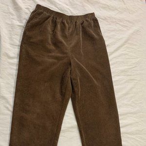 🦚🦚🦚 ALFRED DUNNER WOMENS CORDUROY PANTS SIZE 14 🦚🦚🦚